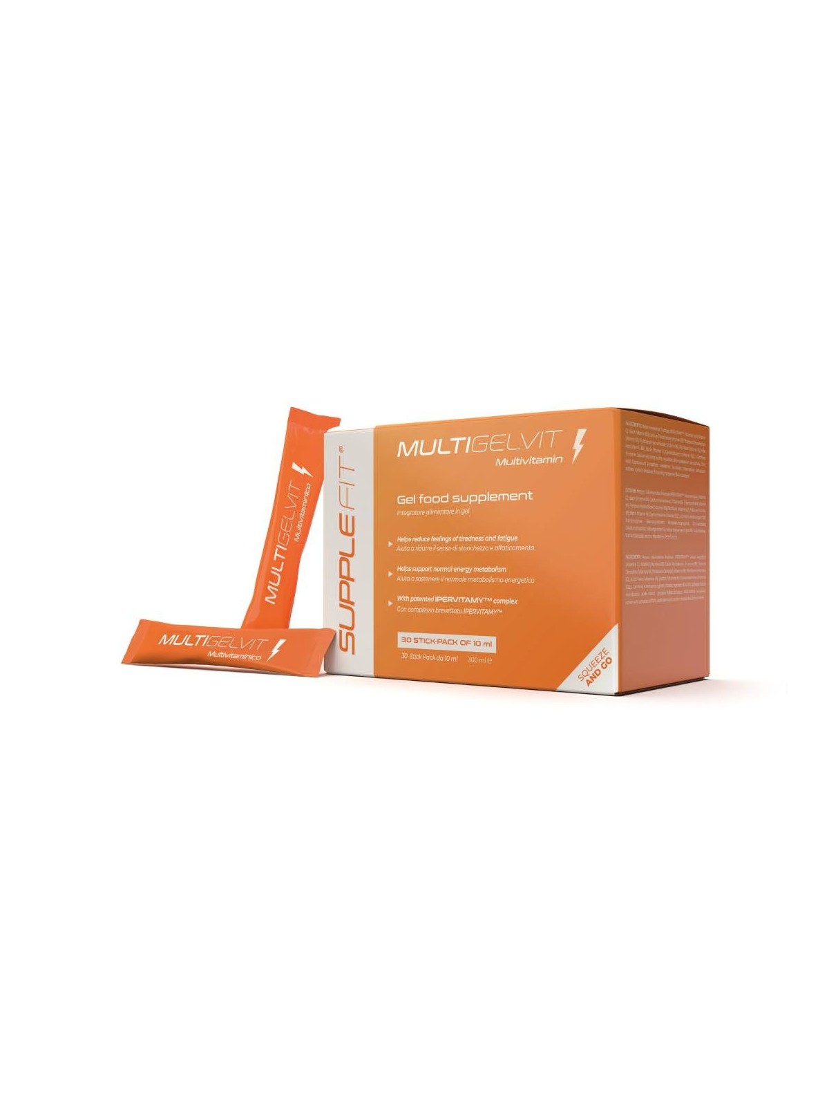 MULTIGELVIT - Complément alimentaire multivitaminé en gel 3 x 10 ml