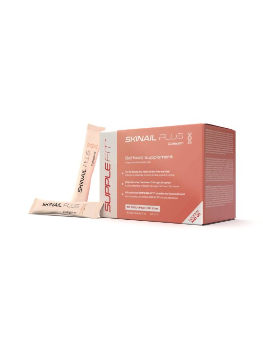 SKINAIL PLUS - Complément alimentaire collagène en gel 30 x 10 ml