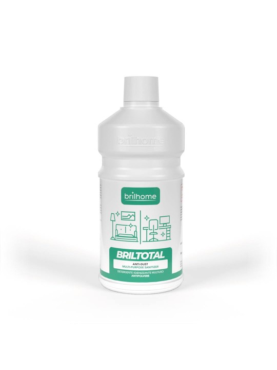 BRILTOTAL - Nettoyant assainissant anti-poussière 750 ml