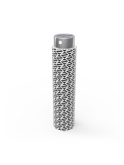 Etui parfum de poche Olfazeta Monogram noir et blanc