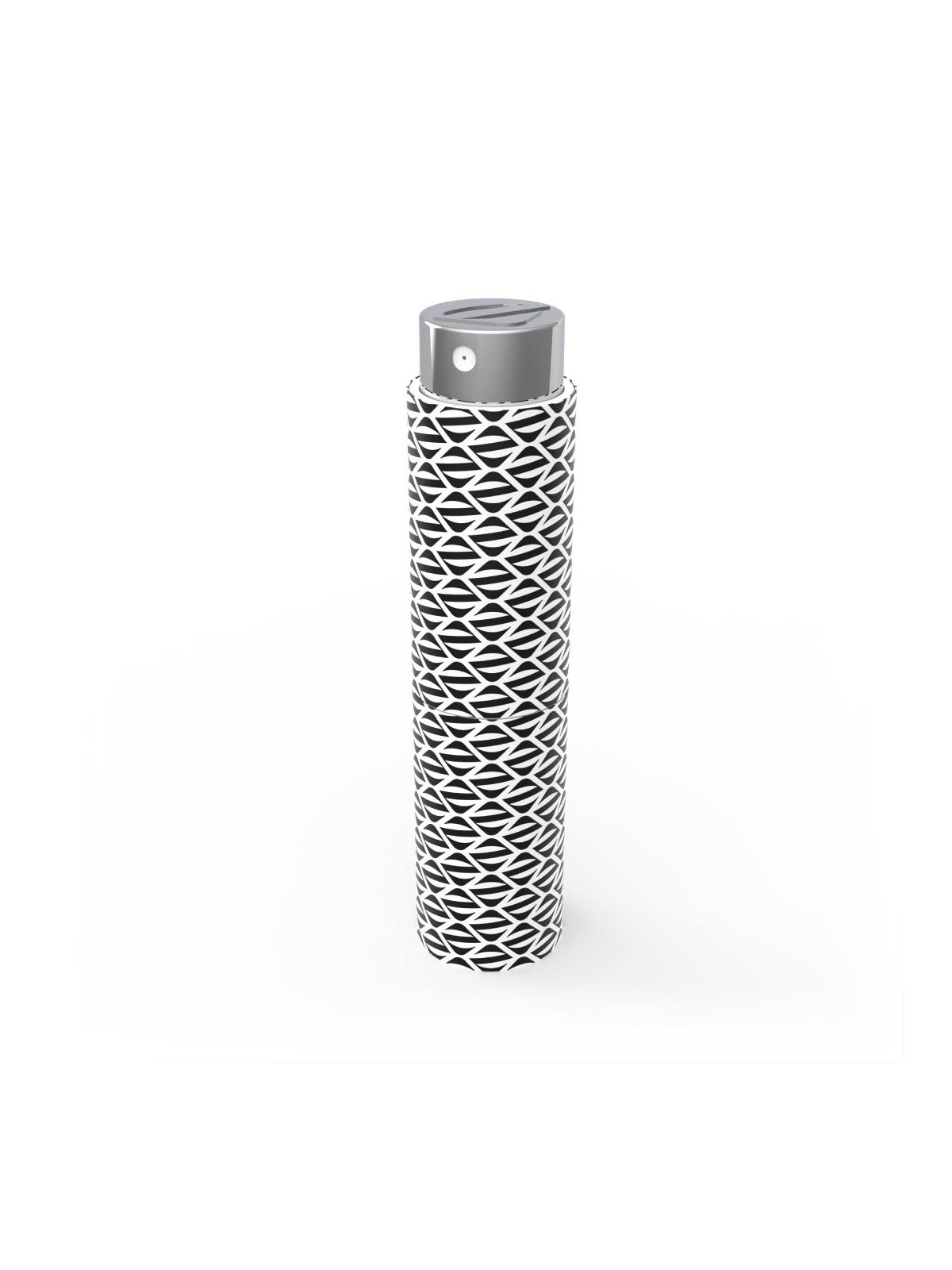 Etui parfum de poche Olfazeta Monogram noir et blanc