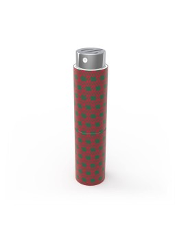 Purse perfume case Olfazeta Monogram red and green