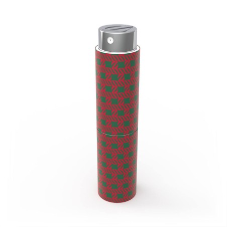 Etui parfum de poche Olfazeta Monogram rouge et vert