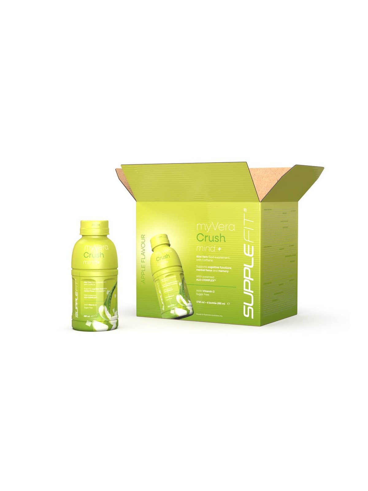 MIND + MyVera Crush - Food supplement in single-dose bottles 285 ml