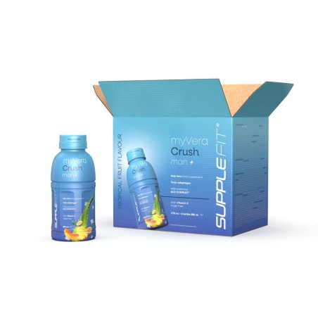 MAN + MyVera Crush - Complément alimentaire en bouteille unidose 285 ml