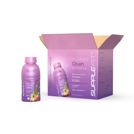 WOMAN + MyVera Crush - Complément alimentaire en bouteille unidose 285 ml