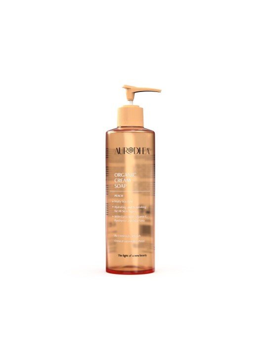 Crème de savon à la pêche 260 ml