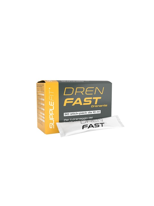 DREN FAST - Complément alimentaire pour le drainage des fluides corporels 30 x 10 ml