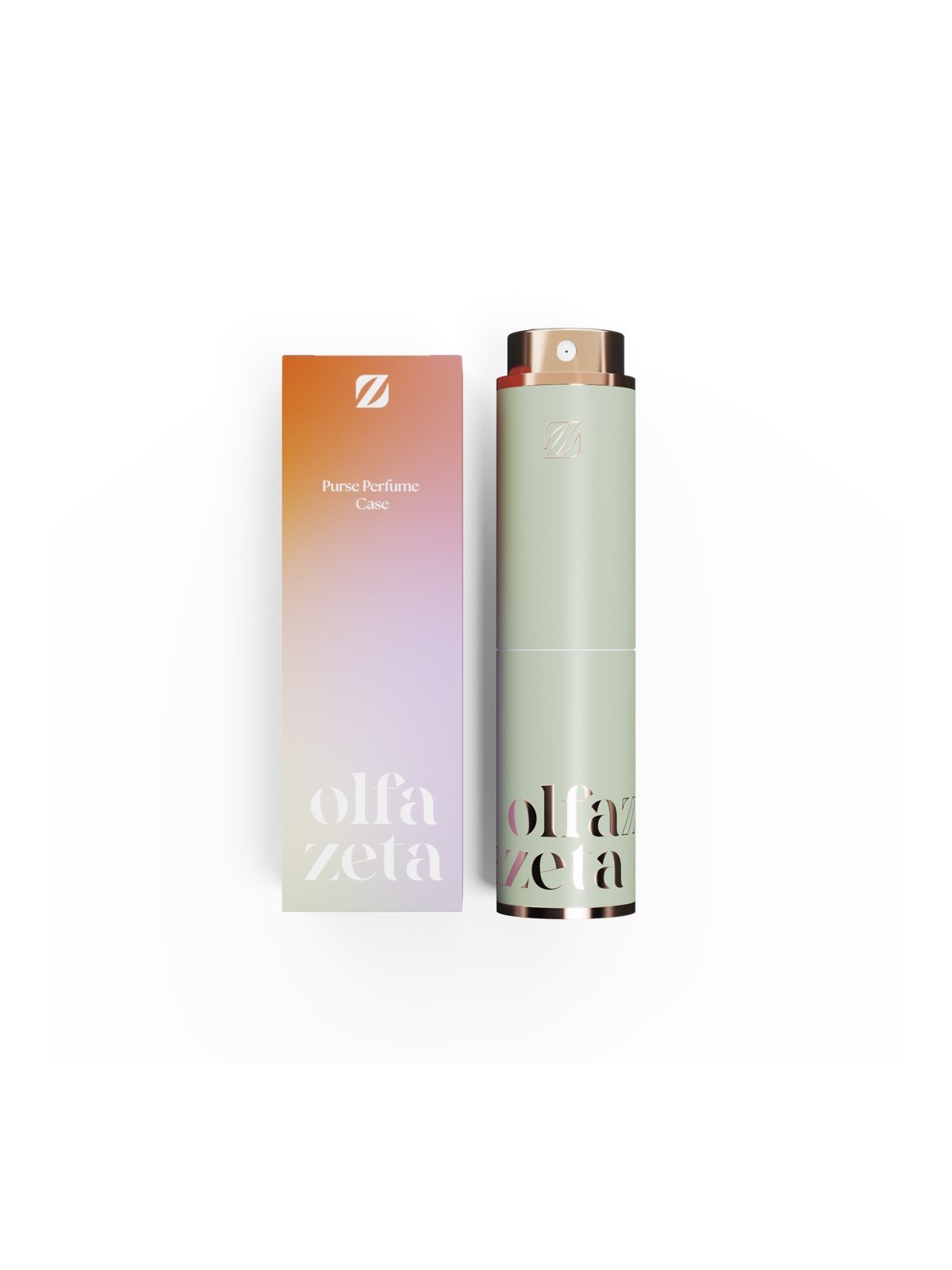 Etui parfum de poche Olfazeta Modern vert