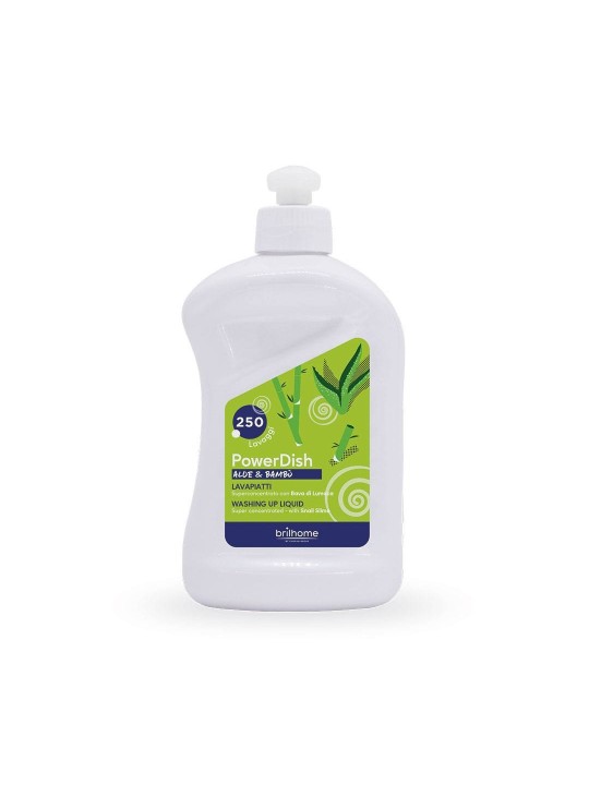 POWERDISH Aloe et Bambou - Détergent pour le lavage manuel de la vaisselle 500 ml