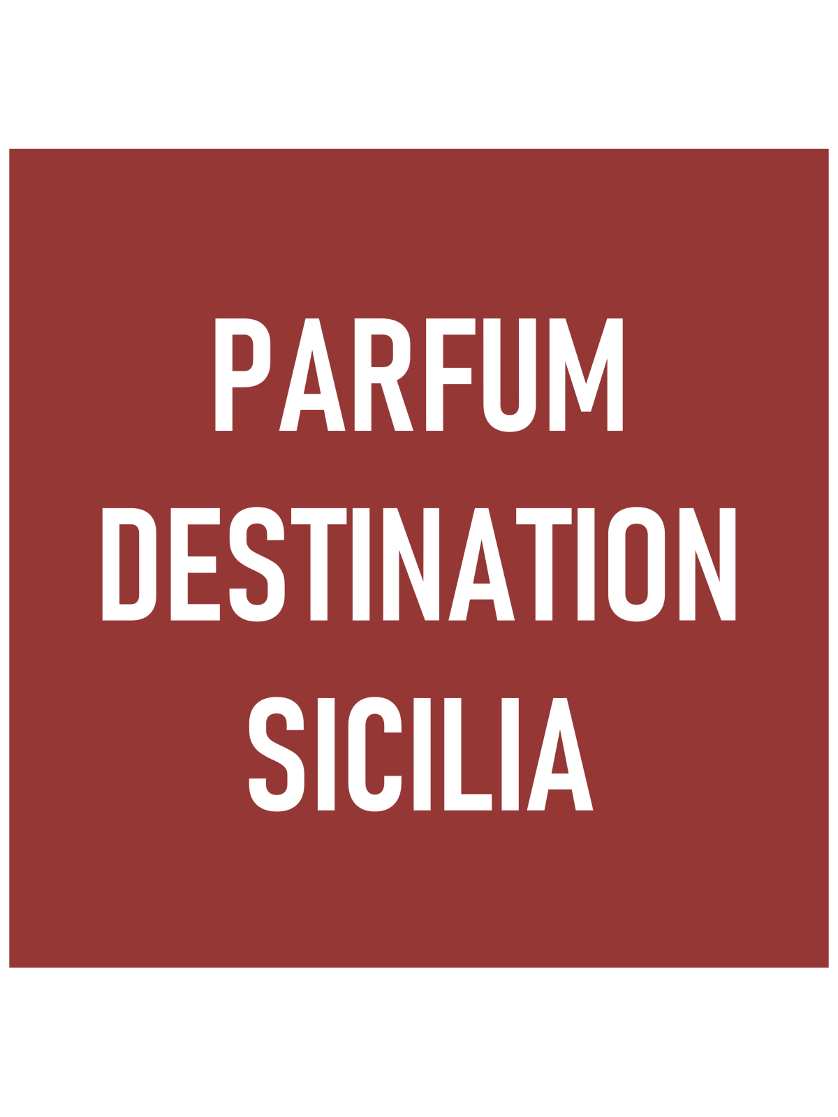 Perfume SICILIA